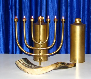 YAHWEH's pure golden Menorah The Ruach haKodesh